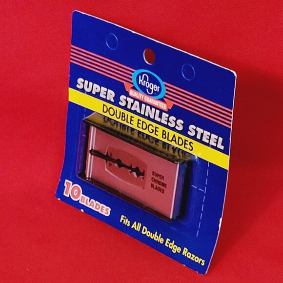 Kroger Super Stainless Steel Chrome Blades 10 pcs - Picture 7 of 8